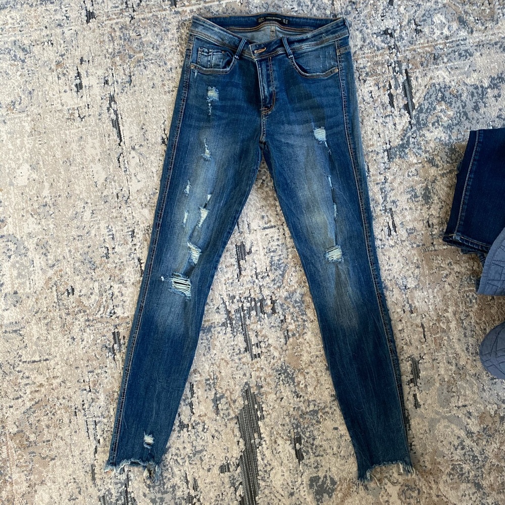 zara jeans trafaluc denim wear